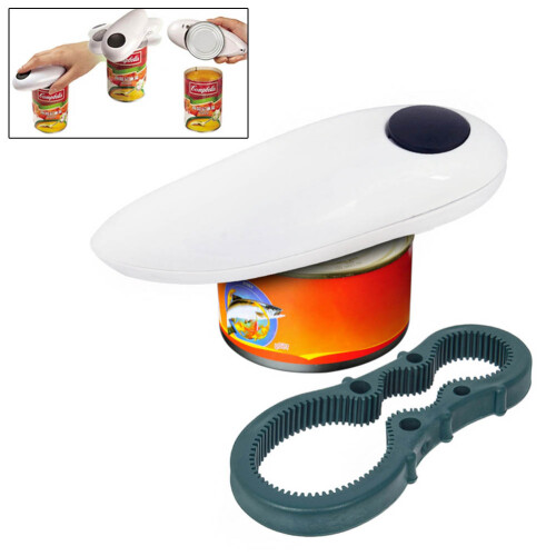 Electric Hands-Free Can Opener, Kitchen Restaurant Plastic, 280g 1