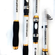 Fishing Pole Lightweight Telescopic 2.1M3.6M Carbon Fiber Carp Fishing Rod White