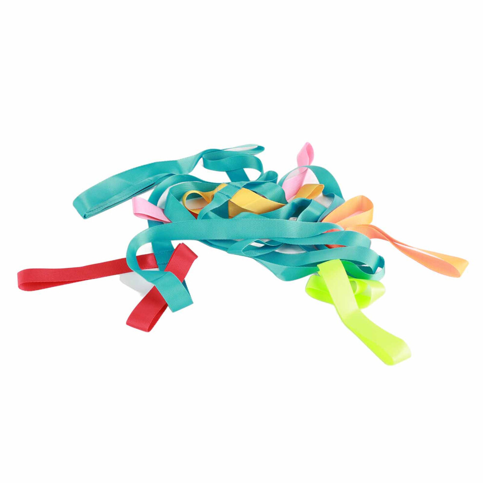 Kids Safe Nylon Walking Rope 370cm with Colorful Handles for Schools