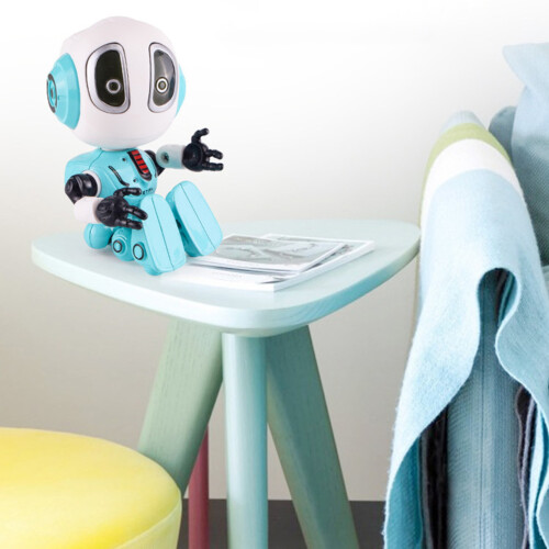 Interaktiver Mini-Sprachroboter mit LED-Lichtern für Kinder Spaß 2