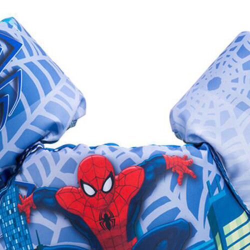 Kids Swim Float Sleeve Vest Blue Spider Polyester PVC, 177g 2