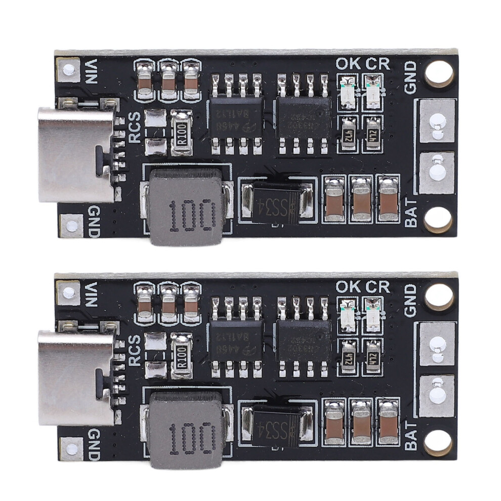 2Pcs 2S Usb Battery Charger Module 8.4V 1A/2A/4A Boost Lithium 8701373948525
