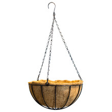 Space-Saving Iron Flower Pot for Balcony and Window Decoration
