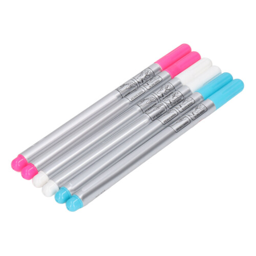 Stickstift, 6 Stück, 3 Farben, weiche Spitze, hohe 1