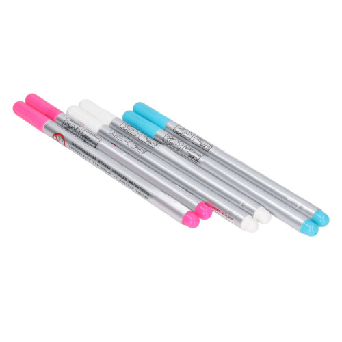 Stickstift, 6 Stück, 3 Farben, weiche Spitze, hohe 2