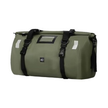 Waterproof Motorcycle Saddle Bag 40L Large Capacity Tail Bag with Inner Pocket for Travel Storage