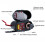 12V/24V Motorcycle Lighter Socket with Dual USB Charging & Voltage/Time Display 4