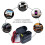 12V/24V Motorcycle Lighter Socket with Dual USB Charging & Voltage/Time Display 5