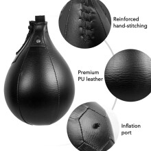 Box-Speedball aus PU-Leder, MMA, Muay Thai,