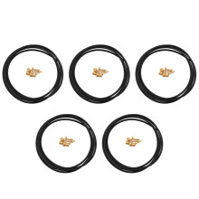 5X BH59 Fahrrad Brems Schlauch MTB Hydraulisch Disc Brems Rohr 2.5M Stecker Insert Olive Set