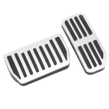 Rutschfeste Aluminiumlegierung Brems- und Gaspedal-Set für Jaguar F-PACE/XE/XF 2016-2020