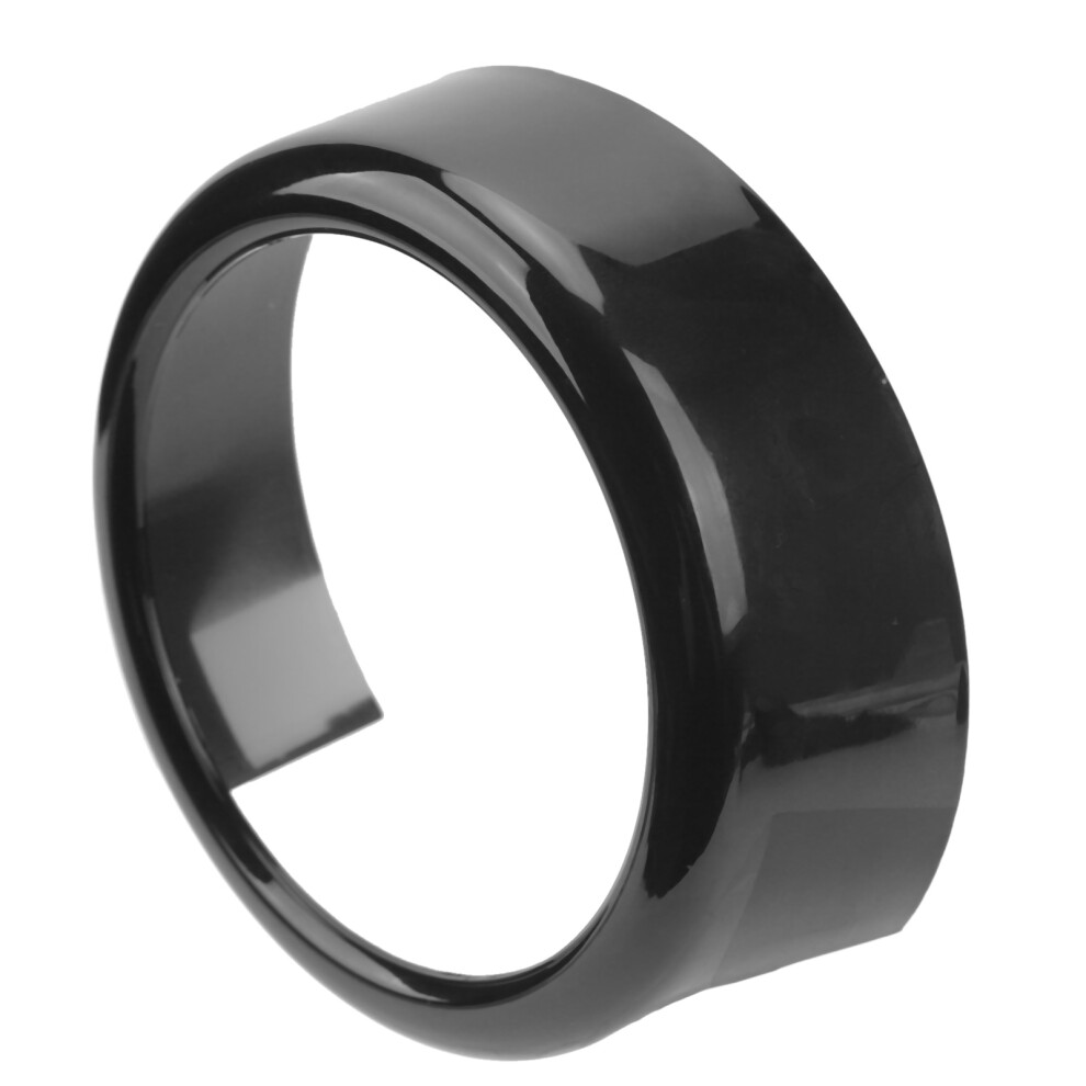 Kã¼Hlergrill-Emblem, Logo-Ring, Glã¤Nzend Schwarz, 7661675116194