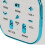 DS813 Micrófono inalámbrico 5 W 2000 mAh Azul 5