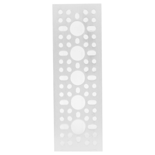 Aluminum Grid Plate Wall Mesh Panel 3123-0048-0144 48x144mm 1