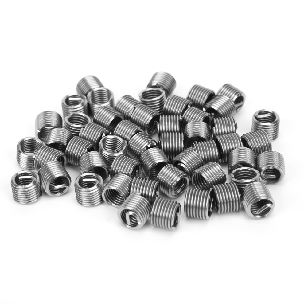 50Pcs Gewinde Reparatur Einsätze Stahl Draht