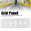 Aluminum Grid Plate Wall Mesh Panel 3123-0048-0144 48x144mm 6