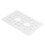2Pcs Aluminum Grid Plate Wall Mesh Panel 48x72mm 2.5mm Thick 13