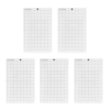5er-Pack Schneidplatten für Silhouette Cameo Standard Grip mit Klebefläche, rutschfestem Gitter