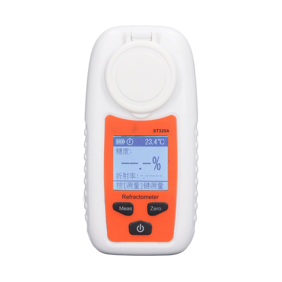 LCD-Brix-Digital-Refraktometer, rutschfeste,