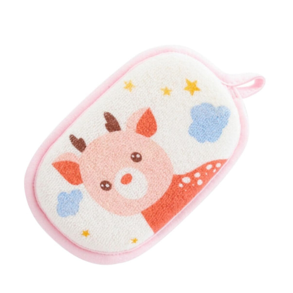 Bath Sponge Mitt Exfoliating Glove Scrubber Loofah Polyester 13.5x8cm