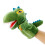 Dinosaurier Plüsch Handpuppe 23cm Bewegliches Plüschtier 2