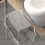 Toilettenhocker, rutschfest, transparent, PET, 11