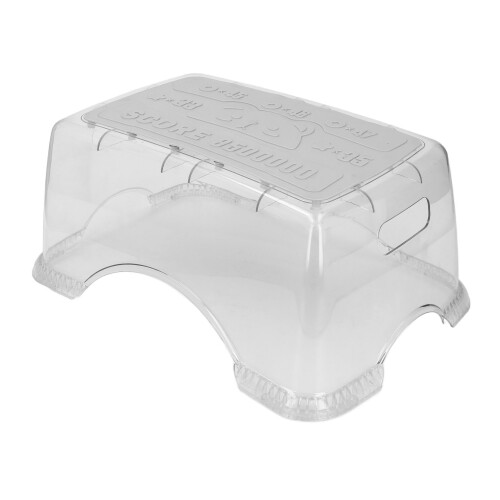 Toilettenhocker, rutschfest, transparent, PET, 2