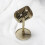Accessoires de Microphone Vintage légers, modèle rétro, décor-or 6