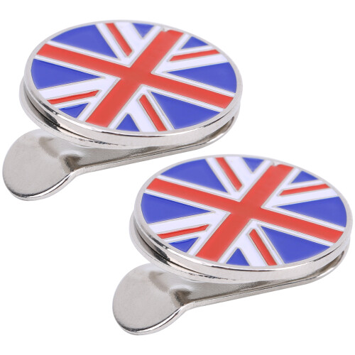 Μαγνητικός μαρκαδόρος μπάλας British Pride Golf Αξεσουάρ με ασφαλές και κομψό κλιπ, 2
