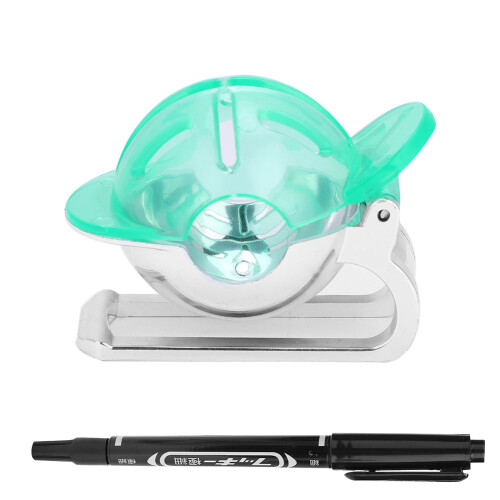 Golf Ball Line Liner Drawing Marking Alignment Putting Tool Transparent Golf Ball Alignment Clip Spring Clamp Linear Alignment Kit For Swing Direction 2