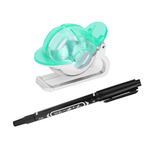 Golf Ball Line Liner Drawing Marking Alignment Putting Tool Transparent Golf Ball Alignment Clip Spring Clamp Linear Alignment Kit For Swing Direction 1