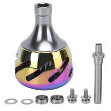 Metal Fishing Power Knob, Multi-size Fishing Knob For Customizable Reel Grip, Colorful Fishing Reel Handle, Durable Fishing Reel Accessory, Replacemen