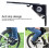 Foldable Footrest in Solid Metal, Shockproof for Mountain and Electric Bikes 4