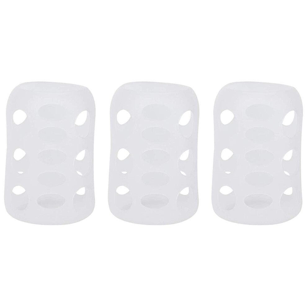 Dishwasher Safe Silicone Bottle Cover With Soft And Anti Drop Protection, Thermal Insulation Sleeves For Glassware, Non Slip Grip Durable Covers,