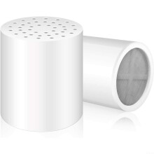2Pack 20 Layers Shower Filter Replacement Cartridge Shower Head Filter Handheld Shower Head Filter 1/2' Thread Connector