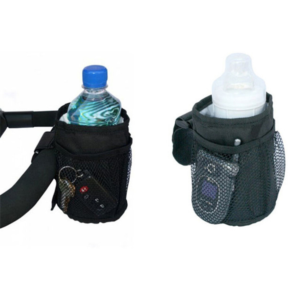 Universal Insulated Stroller Cup Holder for Easy Beverage Access