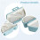 Sushi Maker with SixCavity Silicone Onigiri Mold, Triangle Rice Ball Maker, Foldable Easy Release 5