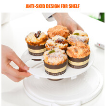 Dessert Carrier with Lid 30cm Cake Stand and Cupcake Holder for Party Cakes