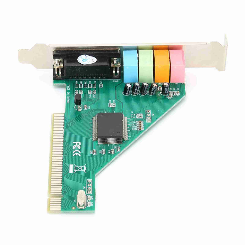 Cmi8738 4.1 Channel Internal Pci Sound Card For Superior Audio Quality 8741379695375