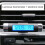 Bauchförmige LCD-Auto-Uhr Thermometer Luftventilclip 82x18mm 2
