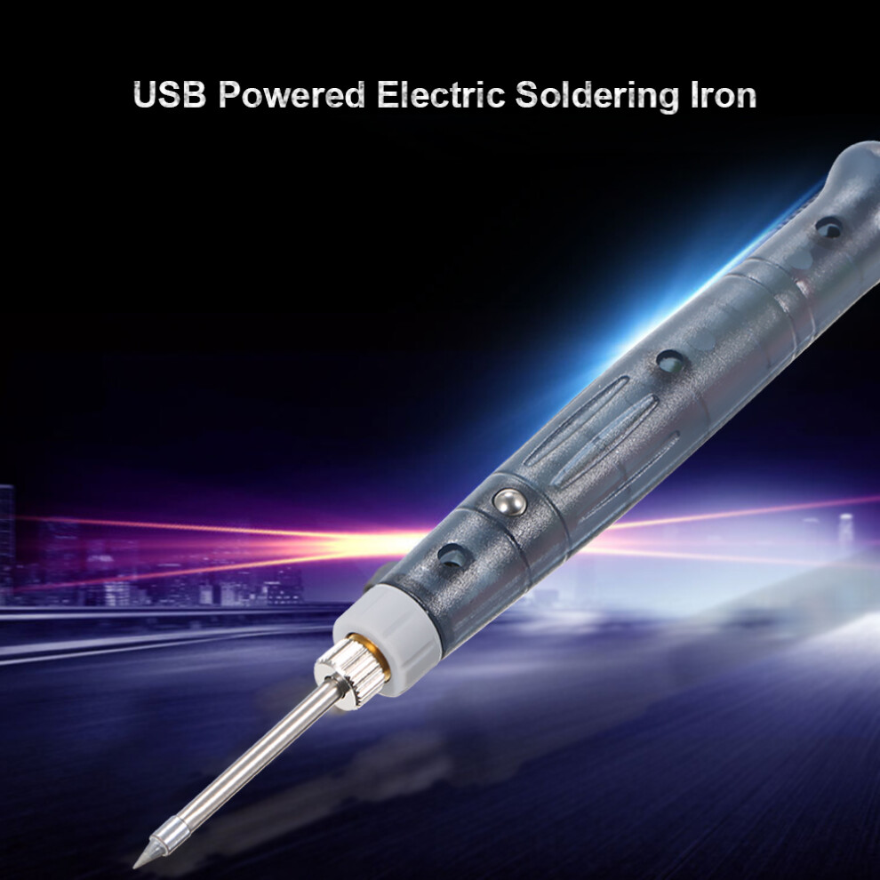 Usb Portable Electric Soldering Iron 5V 8W, Compact, Rapid Heating 7891382759074