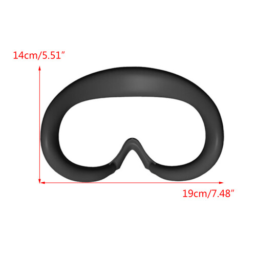 VR Silicone Interface Cover for Pico 4 VR Headset Silicone-blue 1