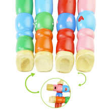 Children's Wooden Recorder Flute - Safe & Fun Musical Instrument