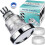 Booster Shower Head, Adjustable Swivel, Triple Function, 3 Inch Diameter (Filter) 3