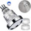 Booster Shower Head, Adjustable Swivel, Triple Function, 3 Inch Diameter (Filter) 2