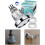 Booster Shower Head, Adjustable Swivel, Triple Function, 3 Inch Diameter (Filter) 5
