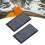 Mini Solar Panel Set 2Pcs 0.3W 5V 60MA 68x37mm Polysilicon for Projects 11