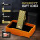 Jet Lighter with Gold Frame, Refillable Windproof Torch, Adjustable Flame for Cooking, Gifts 5