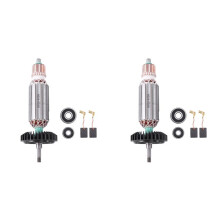 2X Replacement AC220V-240V Armature Rotor for  Angle Grinder 9556 9557 9558 9556NB 9556HN 9557NB 9557HN 9558NB
