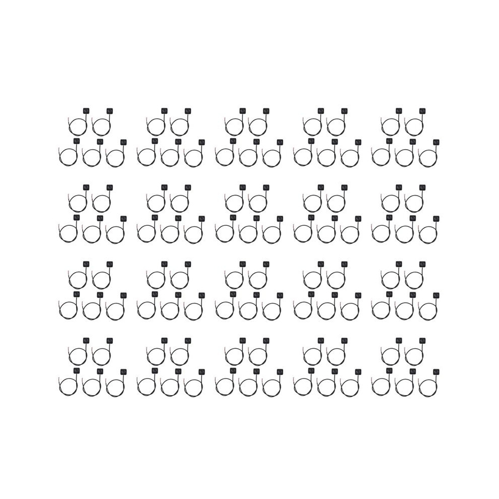 100Pcs Momentary Momentary Push Button Off 12V 24V Surface Mount Button 4713206244104